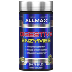 Digestive Enzymes / Optimal Protein Absorption - 90 capsules - Nutra Best Europe