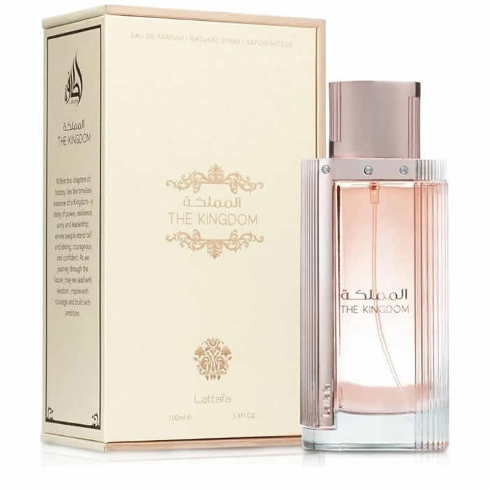 <tc>LATTAFA</tc> THE KINGDON EAU DE PARFUM ZA ŽENE SPREJ 100ML