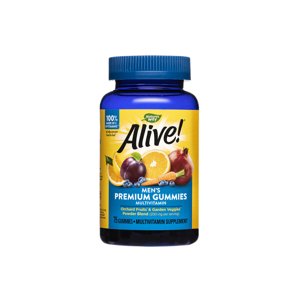 <tc>Alive</tc>! Men's Gummy Vitamins - 75 tableta za žvakanje
