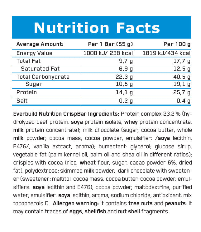 Crisp bar kutija/15 x 55 g