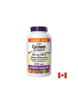 Koštani sustav - Ultra Calcium 650 mg + Vitamin D3 400 IU, 280 tableta