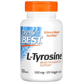 BEST L-Tyrosine 500 mg - 120 capsules - Nutra Best Europe