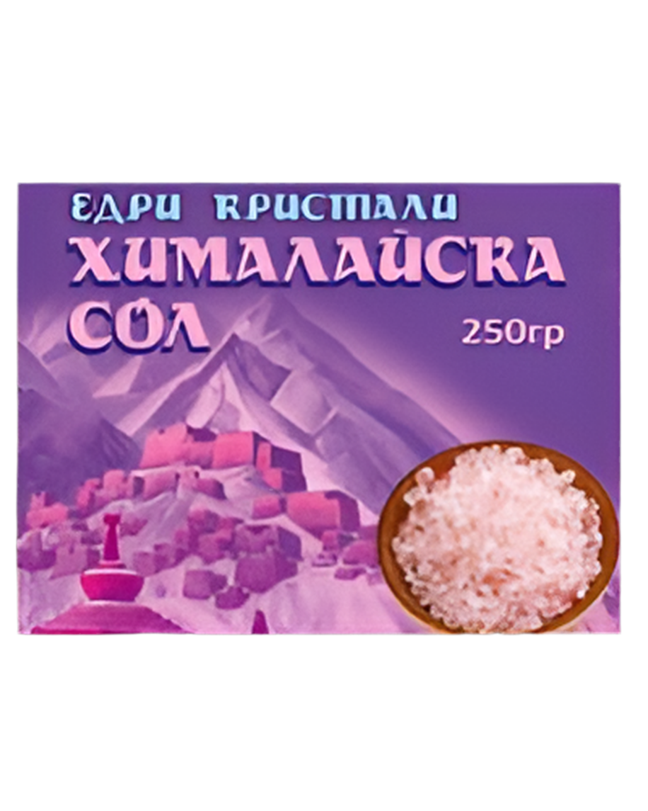 Himalajska sol / ružičasti kristali - 250 grama