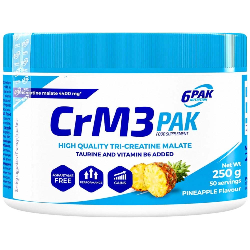 CRM3 PAK (Tri -Creatine Malate + Taurin) - 250 grama