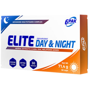 Elite Day & Night | Advanced Multivitamin Complex - 60 capsules - Nutra Best Europe