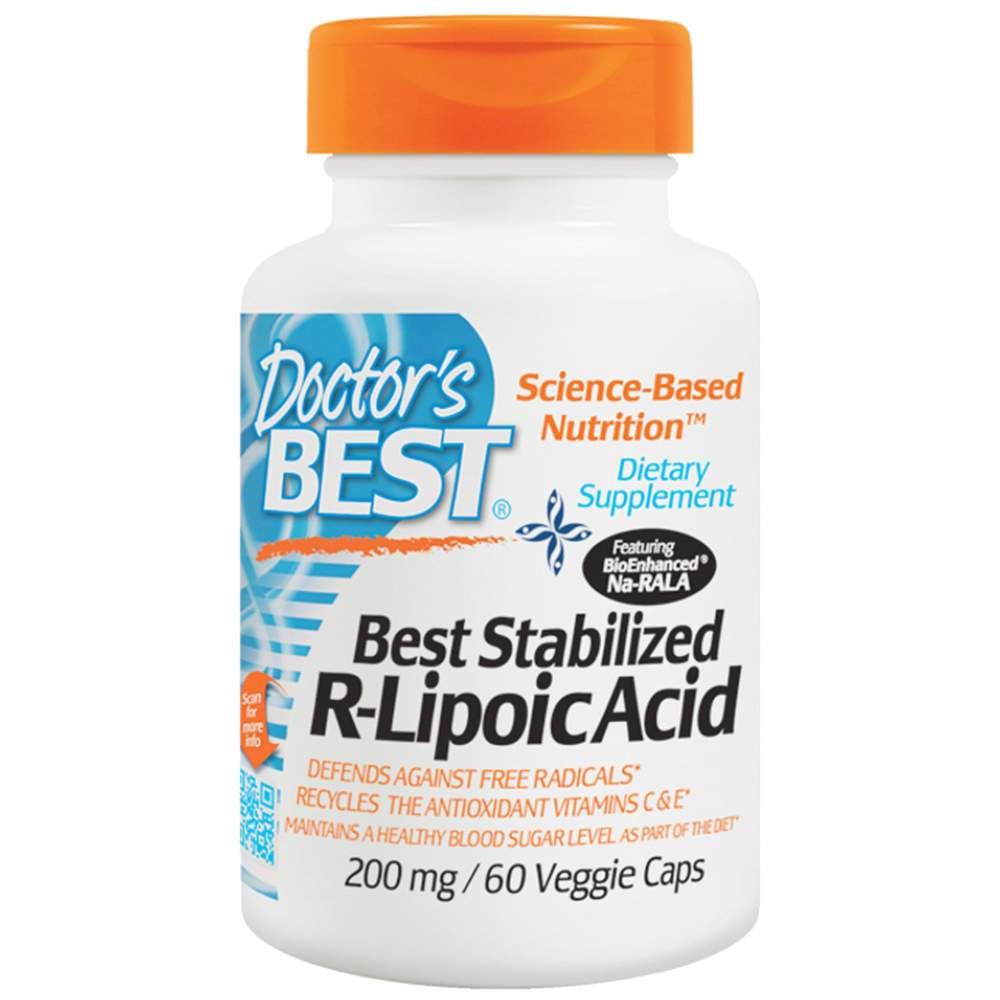 Najbolja r-lipoična kiselina / stabilizirana na-r-ala 200 mg-60 kapsula