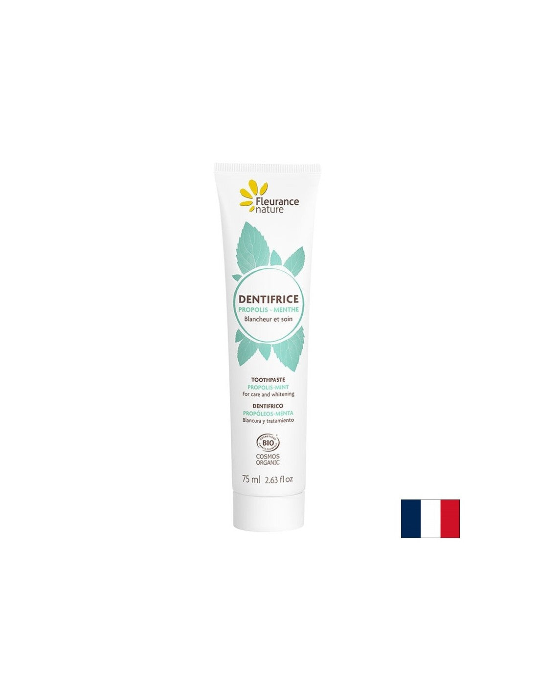 Pasta za zube s mentom i propolisom Bio, 75 ml Fleurance Nature