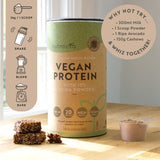 Veganski proteini + enzimi - 750 g (čokolada) <tc>Nutravita</tc>