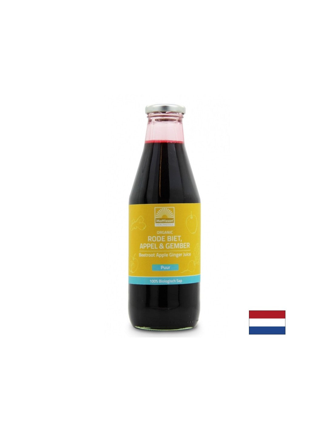 Organski sok od cikle, jabuke i đumbira - Probava i peristaltika, 750 ml