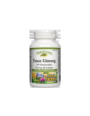 Panax Ginseng 100 mg - 60 Gel capsules - Nutra Best Europe