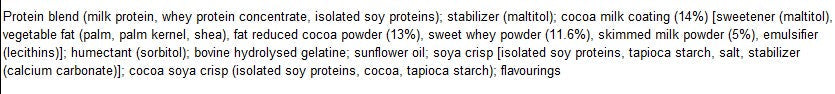 Mega Pro 36% visoke proteinske trake - 12 x 85 grama