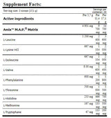 Karta mišića amino piće 0,344 kg