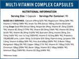 Multi -vitamin složena vitalnost - 90 kapsula
