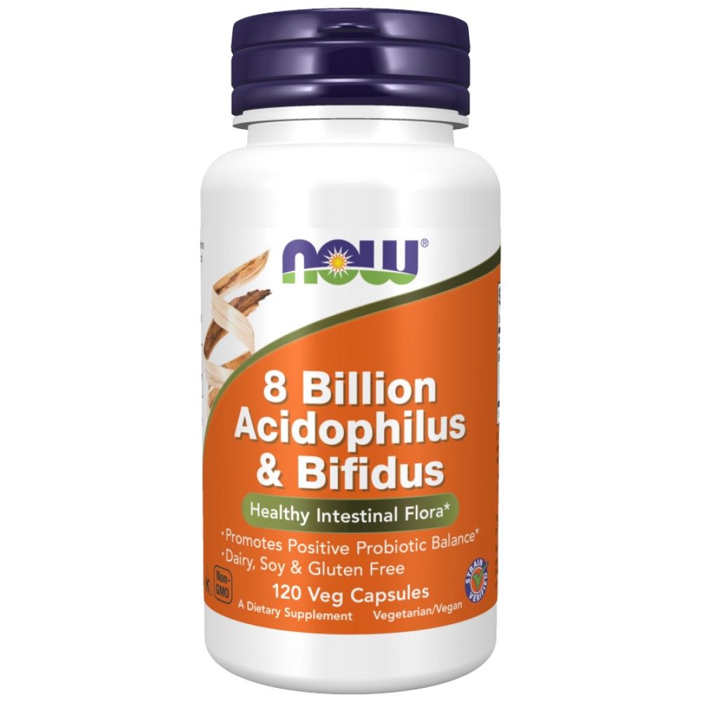 8 milijardi acidofila & Bifidus - 120 kapsula