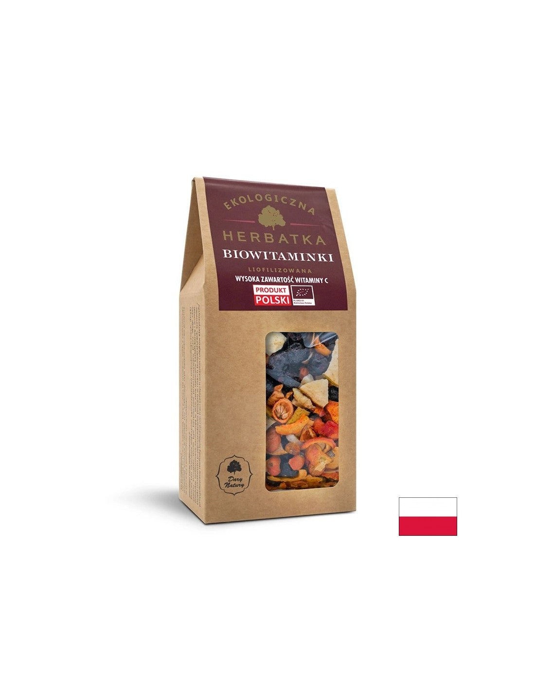 Liofilizirani čaj od voća i bilja Bio, 80 g <tc>Dary Natury</tc>