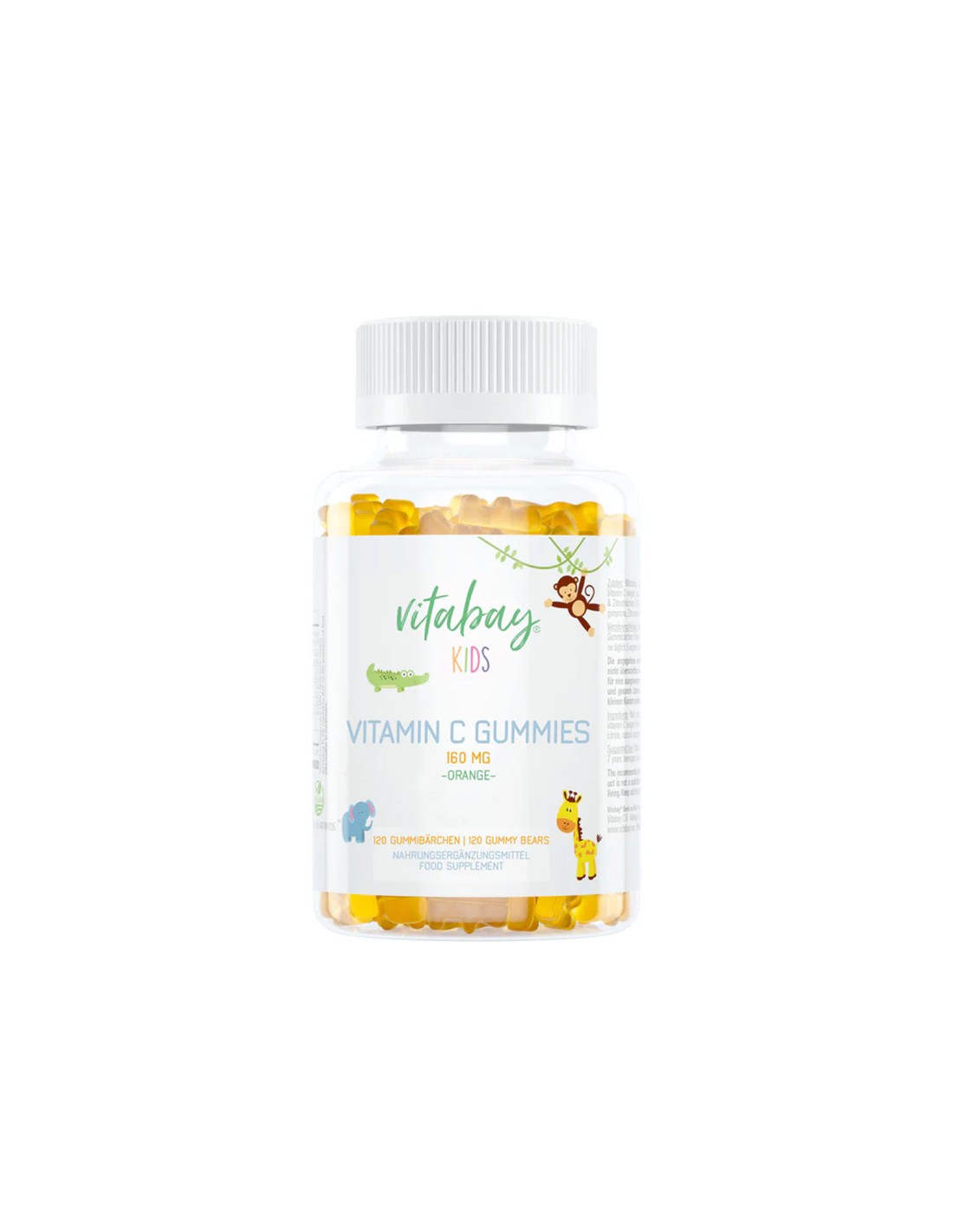 Imunitet - Vitamin C za djecu, 80 mg x 120 žele tableta, okus naranče