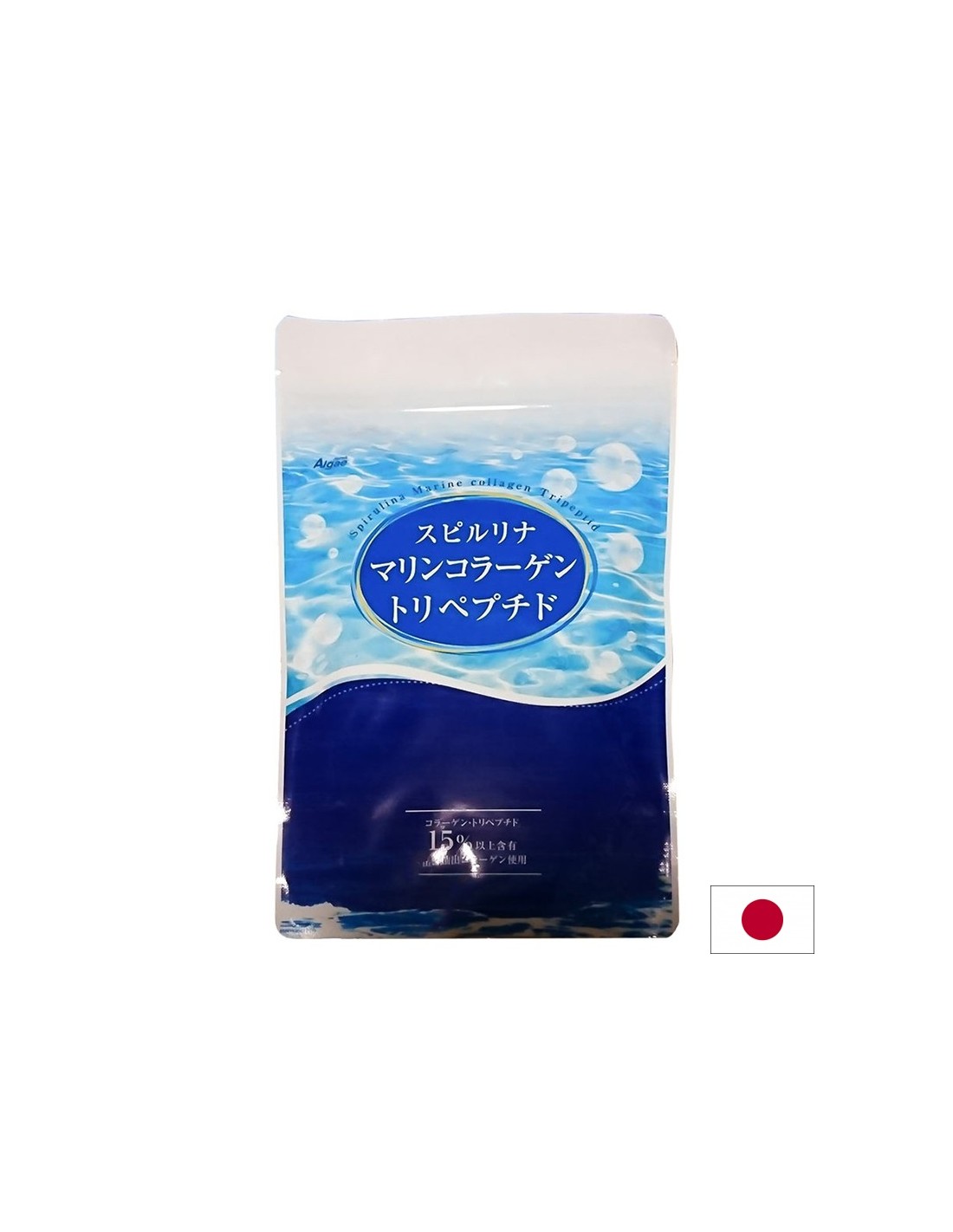 Japanska spirulina + riblji peptidi i vitamin C - podržava zglobove i kožu, 800 tableta