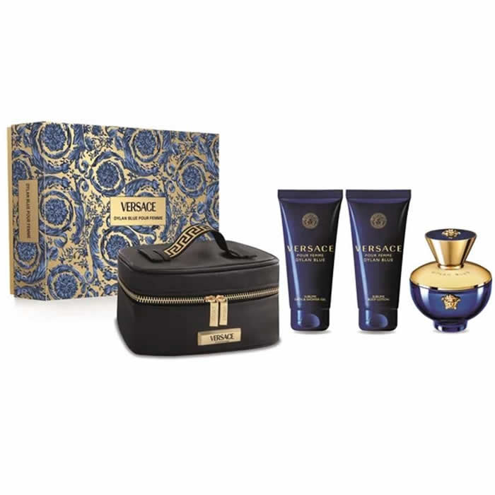 <tc>VERSACE</tc> Pour Femme Dylan Blue parfemska voda u spreju 100 ml set od 3 komada
