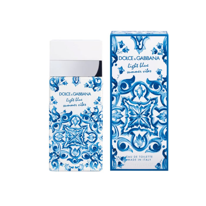 Dolce i Gabbana svijetloplave ljetne vibracije eau de toaletni sprej 100ml