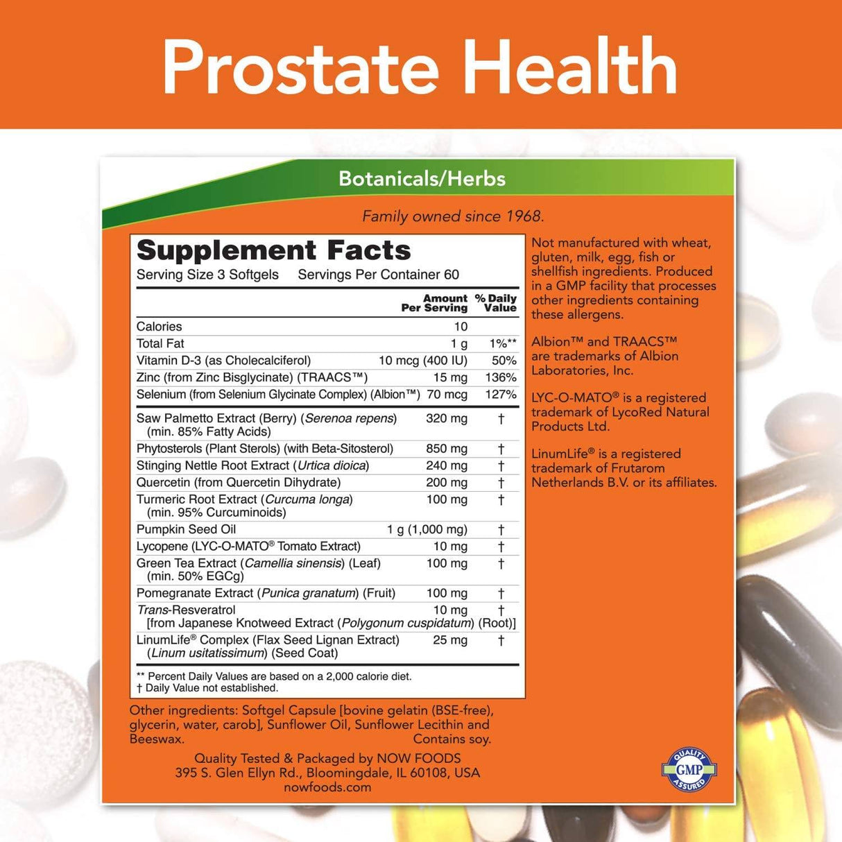 Zdravlje prostate - 180 gel kapsula