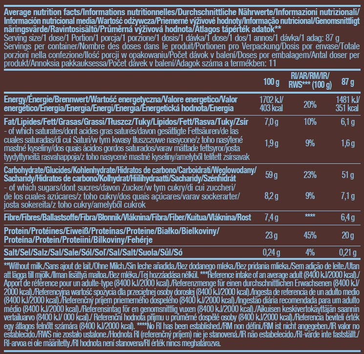 Proteinska zobena kaša - 1,00 kg