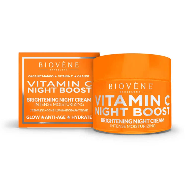 Vitamin C Night Booster krema s efektom protiv starenja za obnovu 50 ml