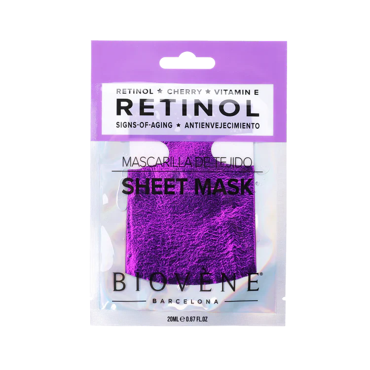Retinol maska ​​s trešnjama i vitaminom E radi smanjenja znakova starenja 1 para