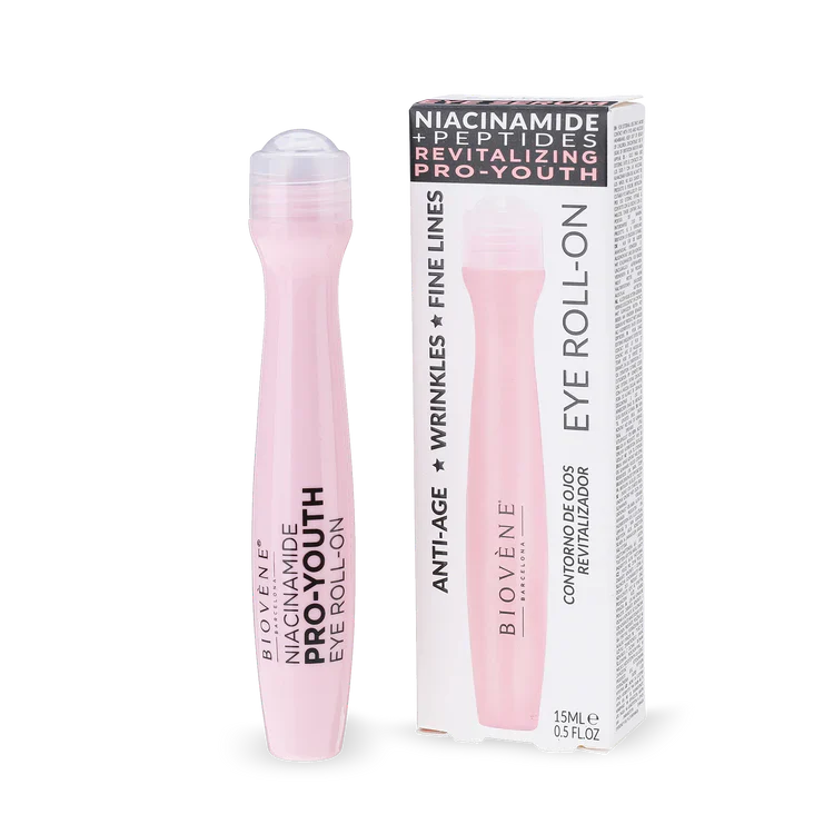 Niacinamidni valjak za oči s peptidima za smanjenje bora 15 ml