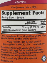 Sada vitamin D3 / 2000 IU / 30 gel kapsule