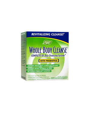 10 Day Cleansing Program - Regular bowel movements, good digestion and detoxification, 45 capsules/10 softgel capsules/50 tablets - Nutra Best Europe