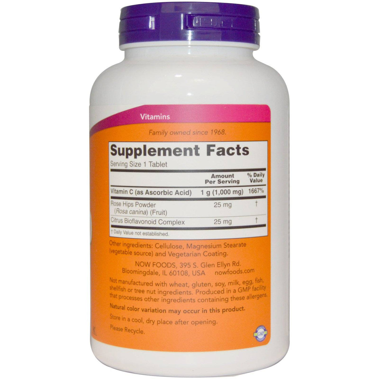 Vitamin C -1000 / s ružičastim kukovima + bioflavonoidi - 250 tableta