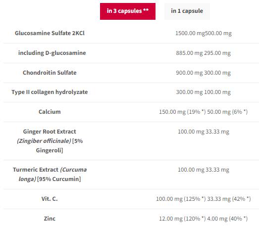 Zajednička terapija plus | Formula zajedničke potpore - 120 kapsula