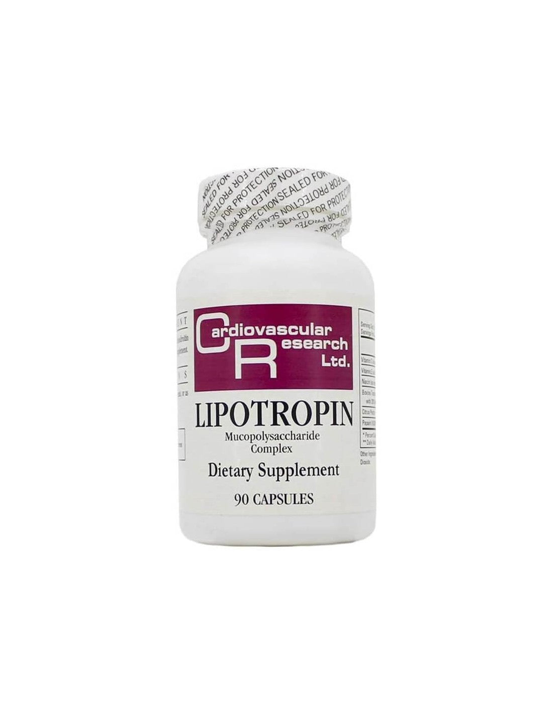 Jak imunitet i dobra probava - Lipotropin - formula s vitaminima, pektinom i papainom, 90 kapsula
