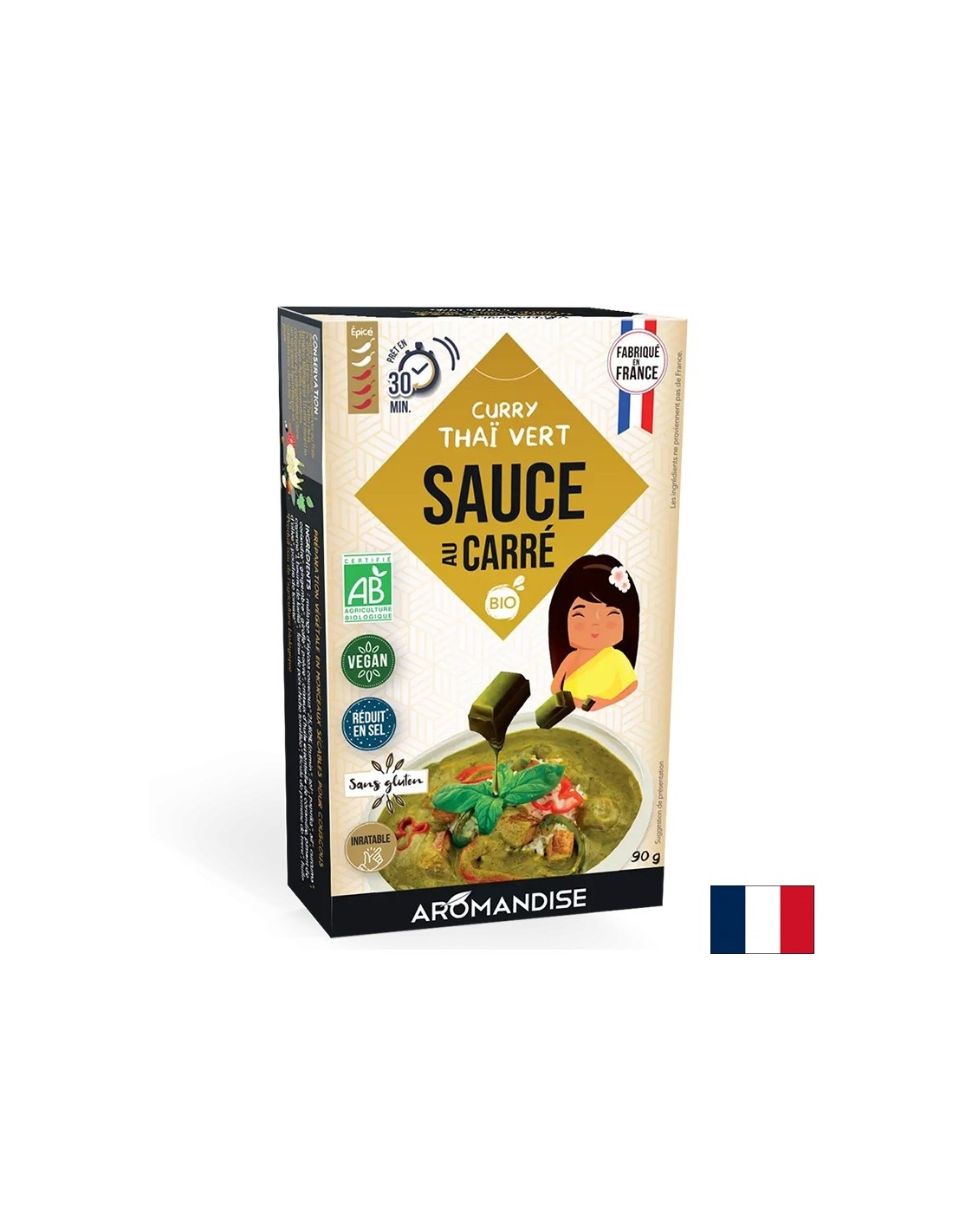 Pikantne bujon kocke – tajlandski curry umak, 90 g