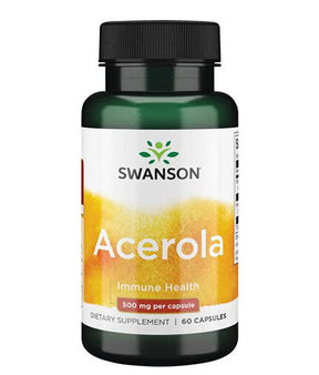 Acerola 500 mg - 60 capsules - Nutra Best Europe