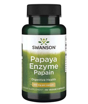 Papain Papaya Enzyme 100 mg - 90 capsules - Nutra Best Europe
