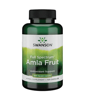 Full Spectrum Amla Fruit 500 mg - 120 capsules - Nutra Best Europe