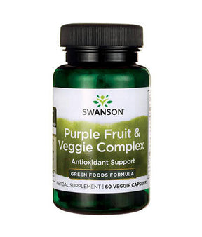 Purple Antioxidants Fruit & Veggie Complex 400 mg - 60 capsules - Nutra Best Europe