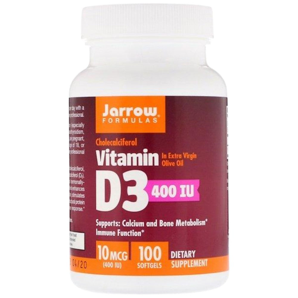 Vitamin D3 400 IU 100 gel kapsule
