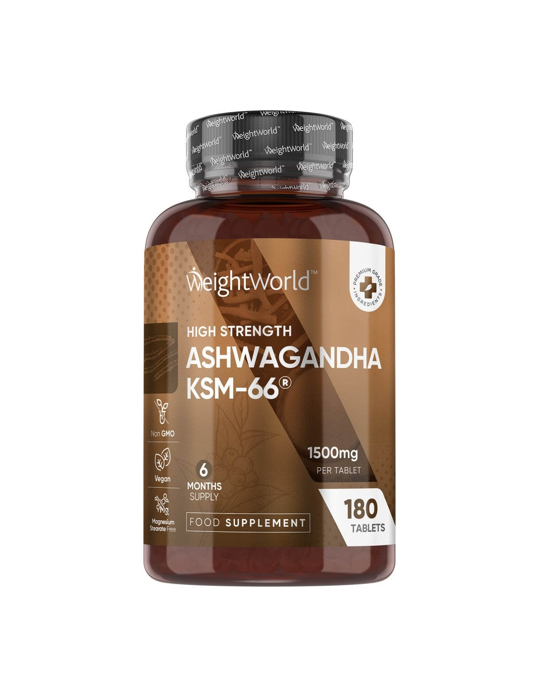 Stres i dobro raspoloženje - Ashwagandha KSM-66®, 150 mg x 180 tableta