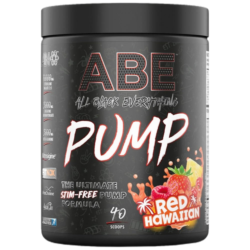 ABE - Sve crno | Pump Stim Free - 500 grama