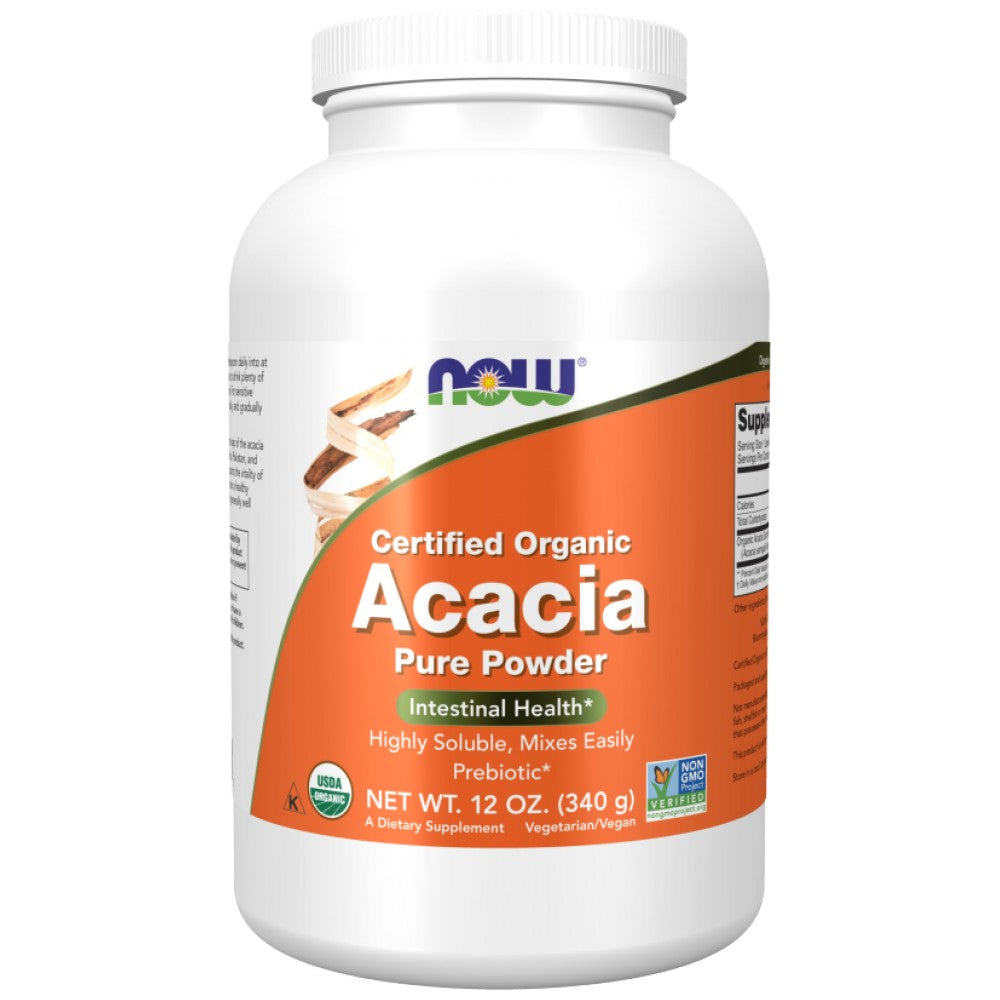 Čisti prah od bagremovih vlakana | Certified Organic - 340 grama