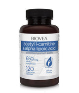 Acetil L-karnitin + alfa lipoična kiselina 650 mg/120 kapsula