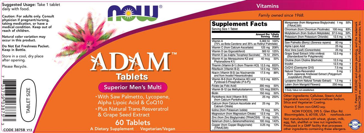 Adam Men's Vits - 90 gel kapsula