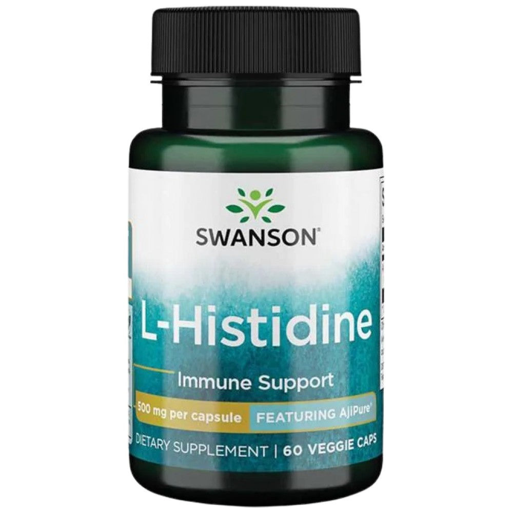 AjiPure L-histidin 500 mg 60 kapsula