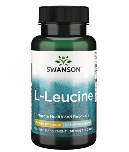 AjiPure L-leucin - farmaceutske kvalitete 500 mg - 60 kapsula