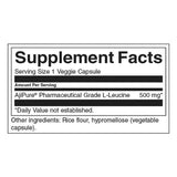 AjiPure L-leucin - farmaceutske kvalitete 500 mg - 60 kapsula