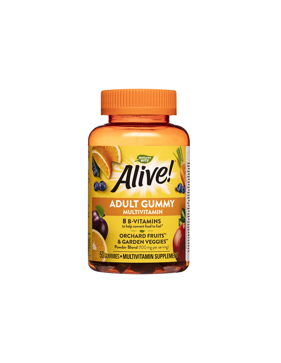<tc>Alive</tc>Gumeni bomboni za odrasle s multivitaminom/ <tc>Alive</tc>Multivitamini, 50 Nature's Way žele tableta