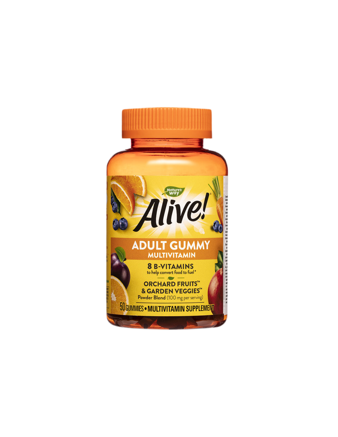 <tc>Alive</tc>Gumeni bomboni za odrasle s multivitaminom/ <tc>Alive</tc>Multivitamini, 50 Nature's Way žele tableta