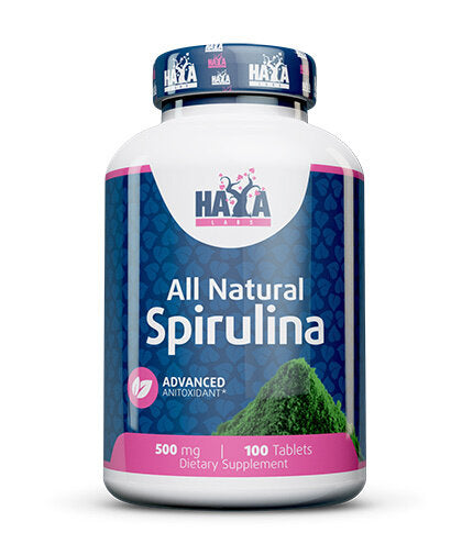 Potpuno prirodna spirulina 500 mg./100 kartica.